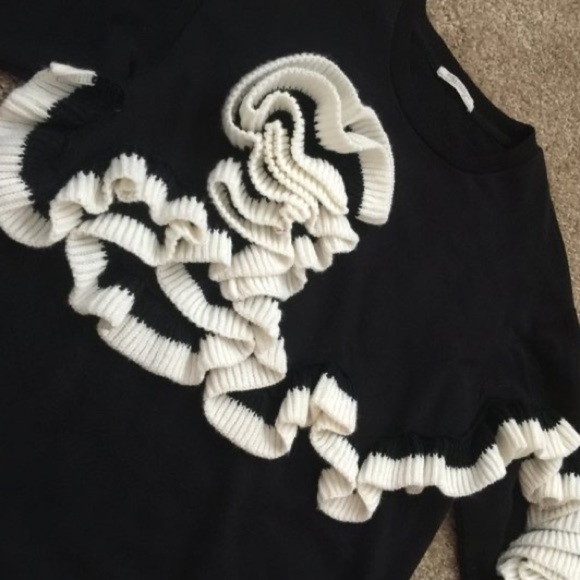 Zara Sweatshirt Sweater Size Small - Fits Bigger Than A Small 2712/281 - Picture 8 of 10